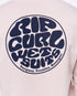 Rip Curl - wetsuit icon hood - dusty rose